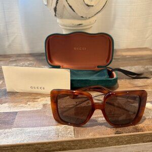 Gucci Oversized Square Sunglasses